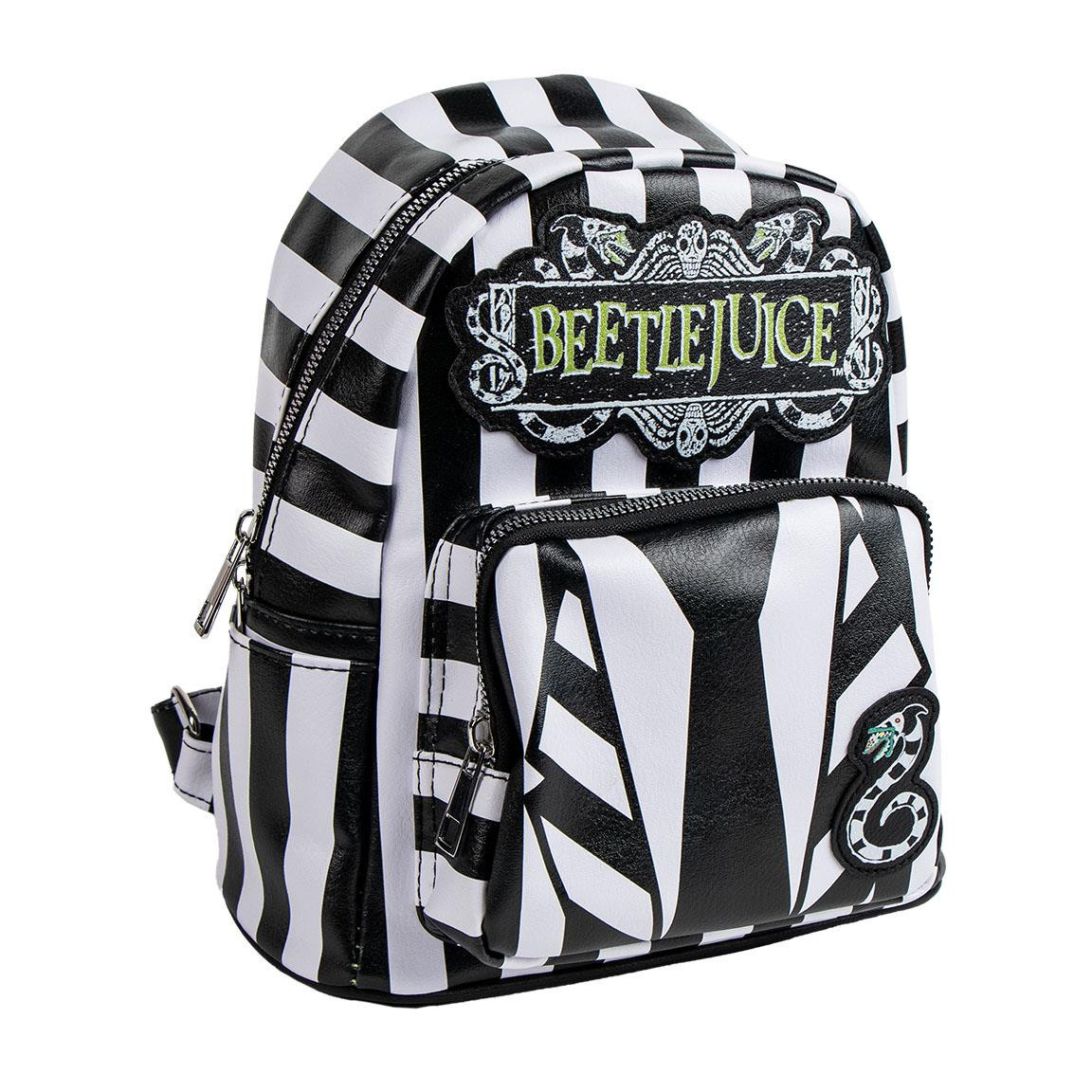 BACKPACK CASUAL FASHION FAUX-LEATHER BEETLEJUICE