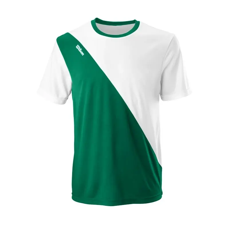 Pánské tričko Wilson  Team II Crew Green M