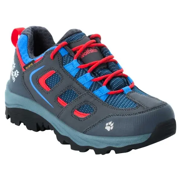 Dětské boty Jack Wolfskin  Vojo Texapore Low Blue / Red