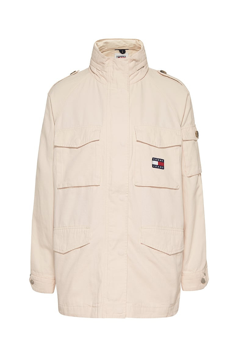 Tommy Jeans Jacket - TJW COTTON FIELD JACKET beige