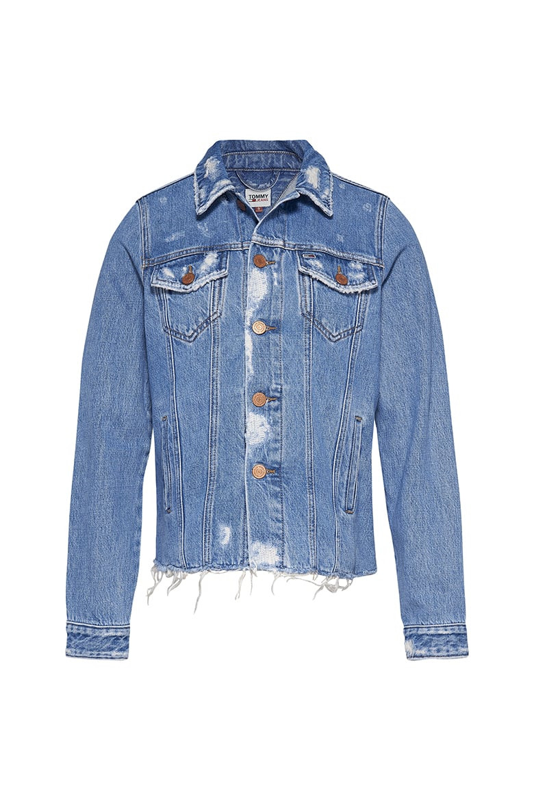 Tommy Jeans Jacket - REGULAR TRUCK JK RH AE718 HLBRD blue