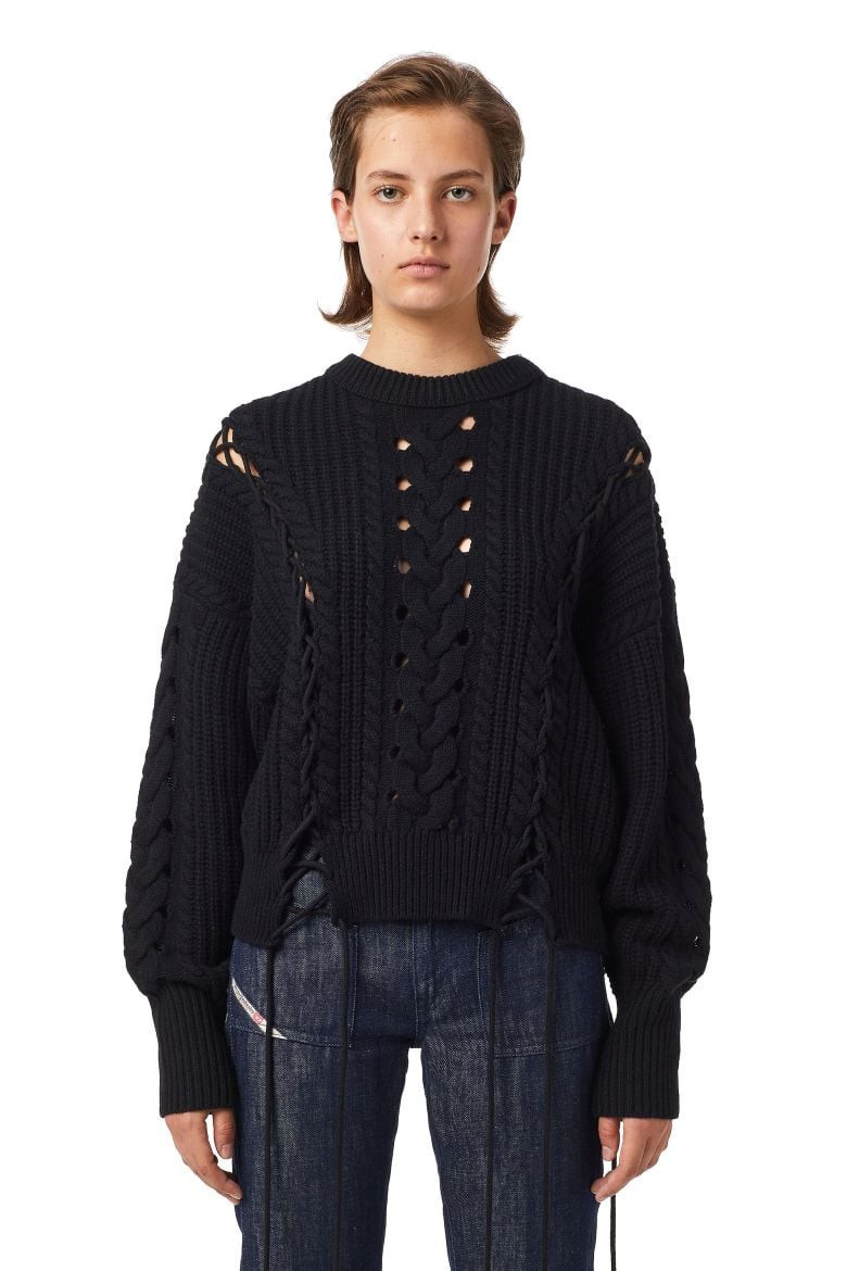 Diesel Sweater - M-NEBRASKA KNITWEAR black