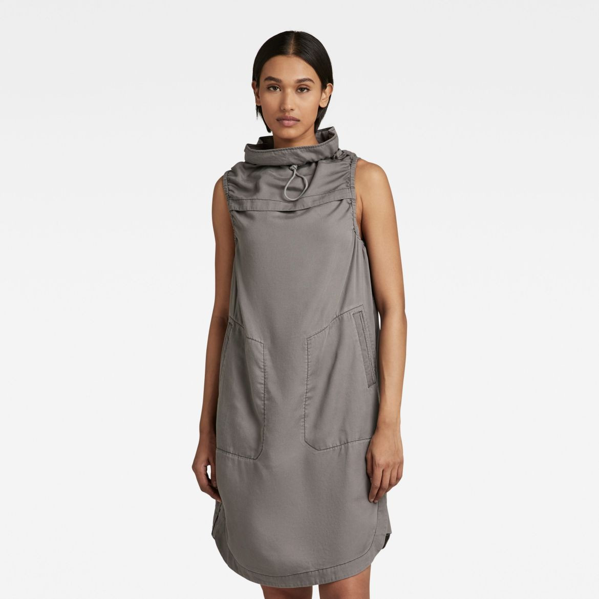 G-STAR Dress - Millery mock dress grey