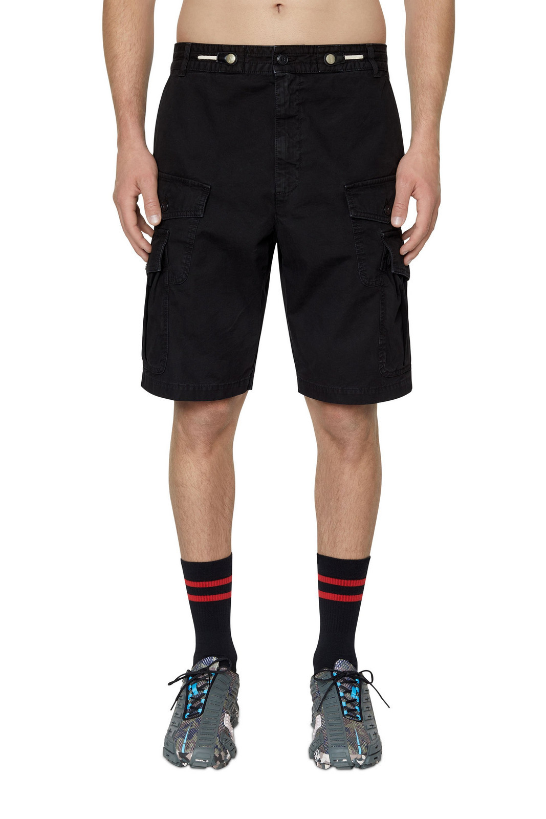 Diesel Shorts - P-JOFFE-SHO SHORTS black