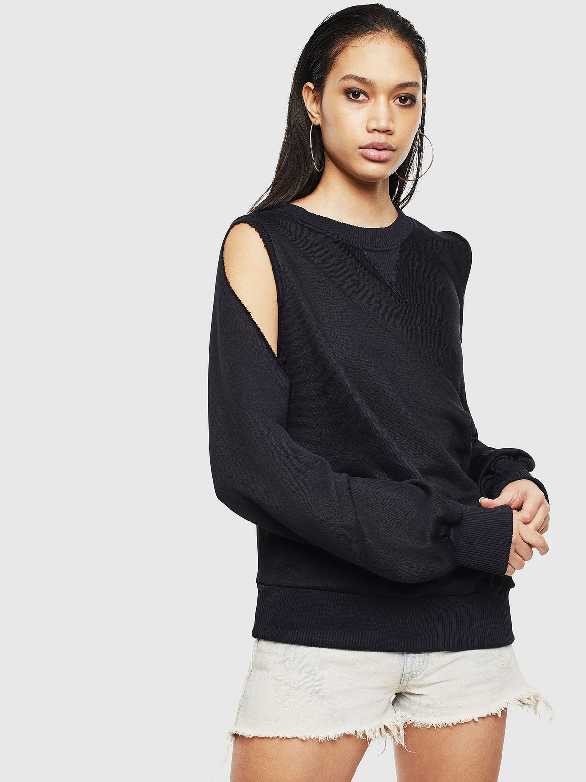 Diesel Sweatshirt - FINVERT SWEATSHIRT black