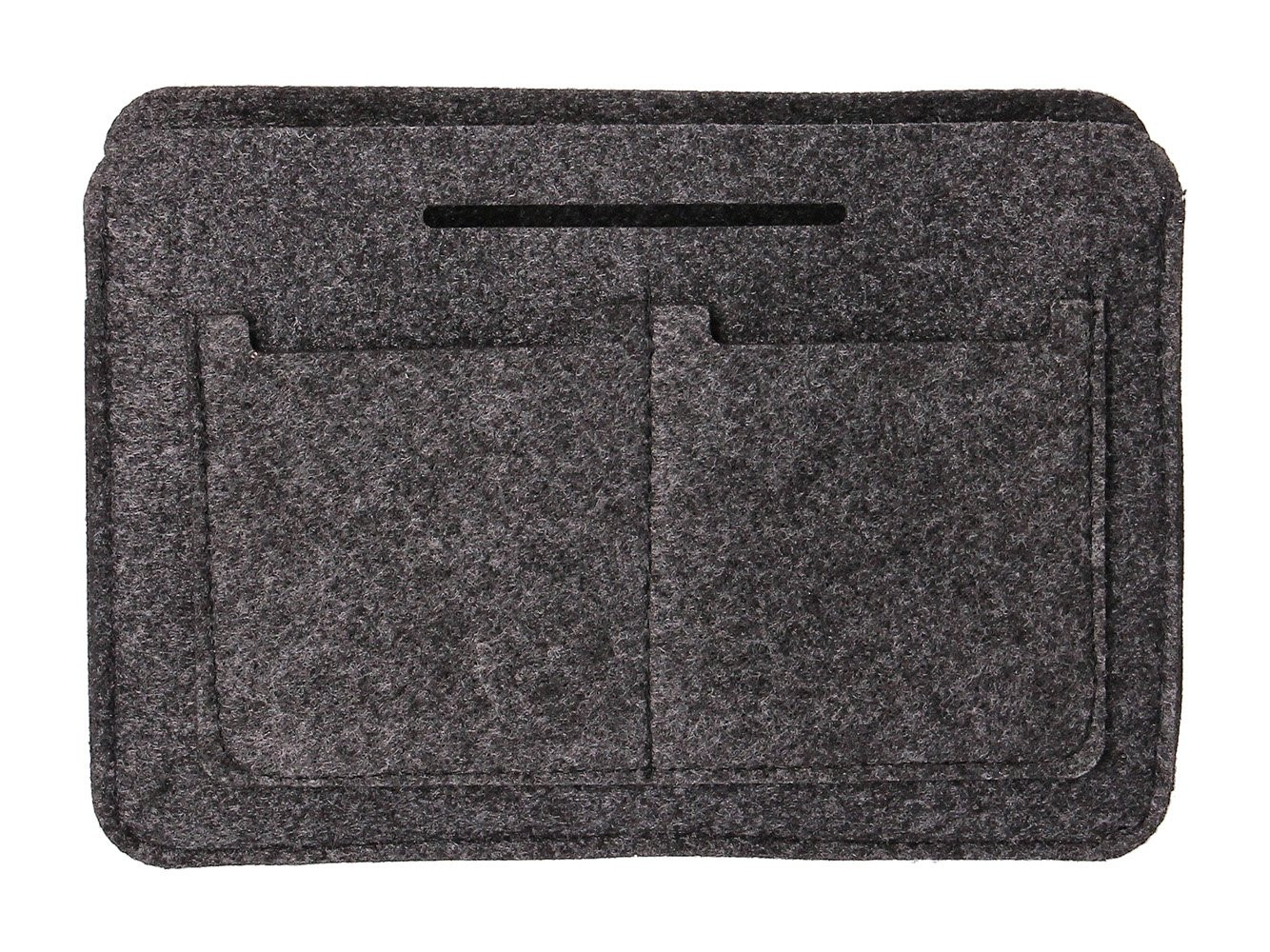 Bertoni Unisex's Felt Bag Organiser Black