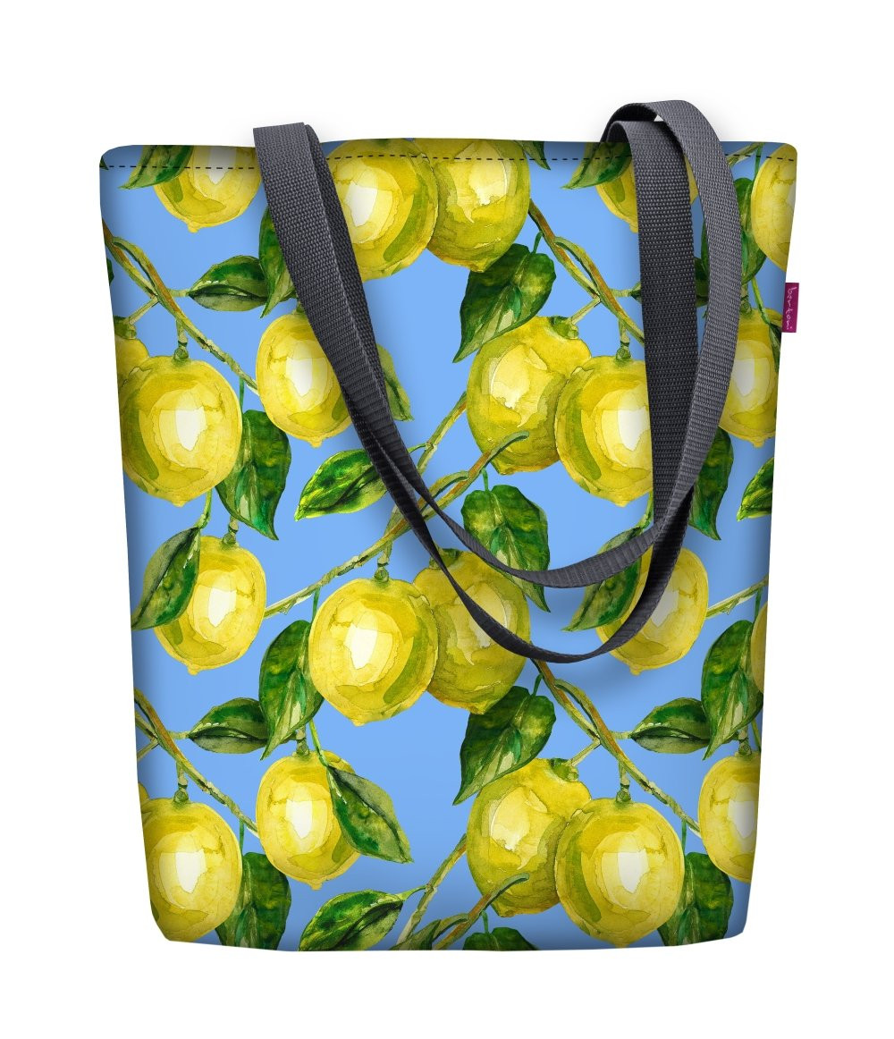 Bertoni Unisex's Canvas Bag Sunny Lemons