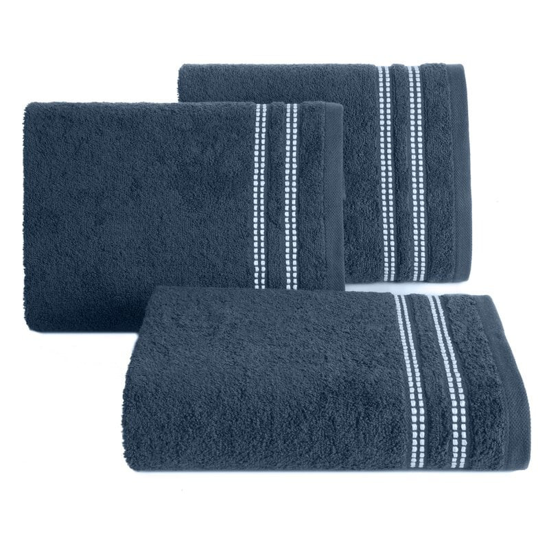 Eurofirany Unisex's Towel 427629 Navy Blue