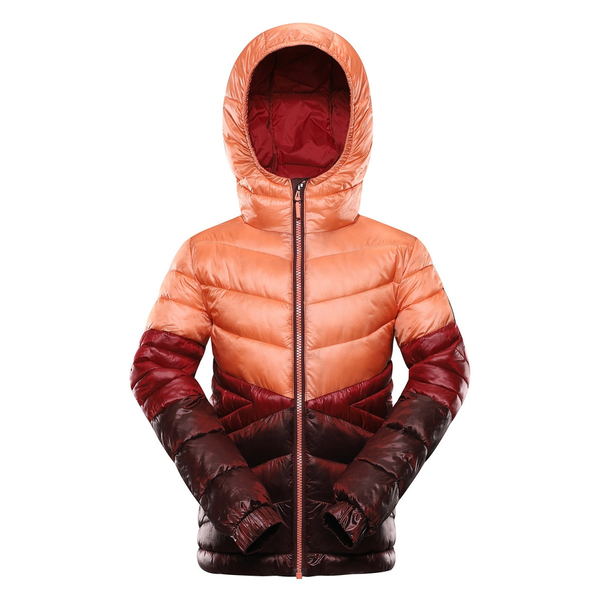 Dětská hi-therm bunda alpine pro rogo oranžová 104-110