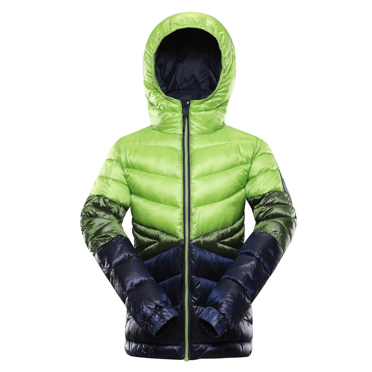 Dětská hi-therm bunda alpine pro rogo zelená 104-110