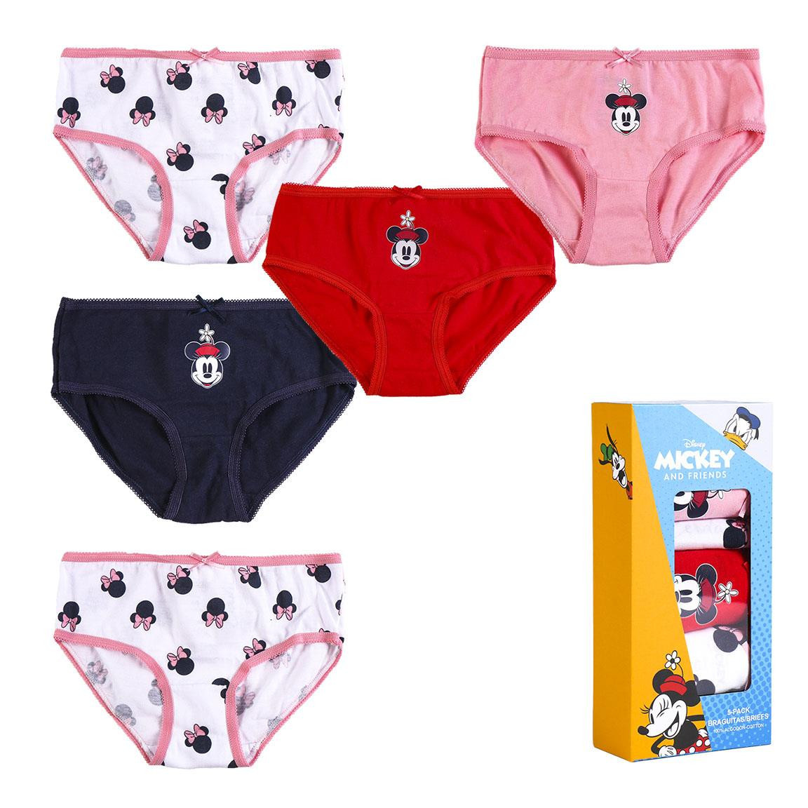 GIRLS' UNDERWEAR SET SINGLE JERSEY 5 PIECES MINNIE