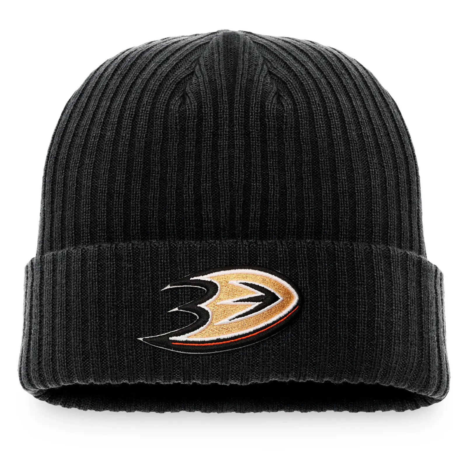 Zimní čepice Fanatics  Core Cuffed Knit Anaheim Ducks