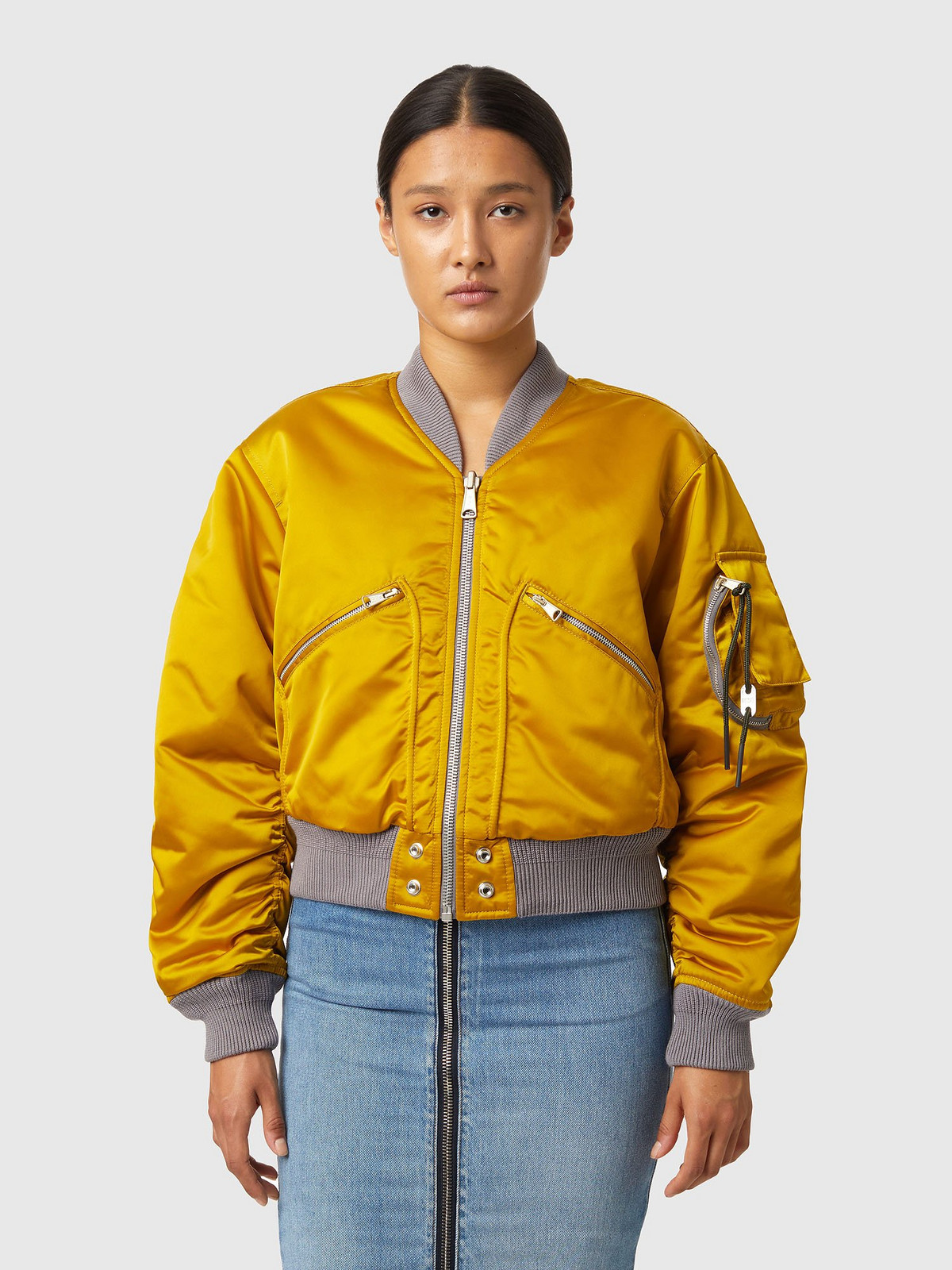 Diesel Jacket - GALMA JACKET yellow