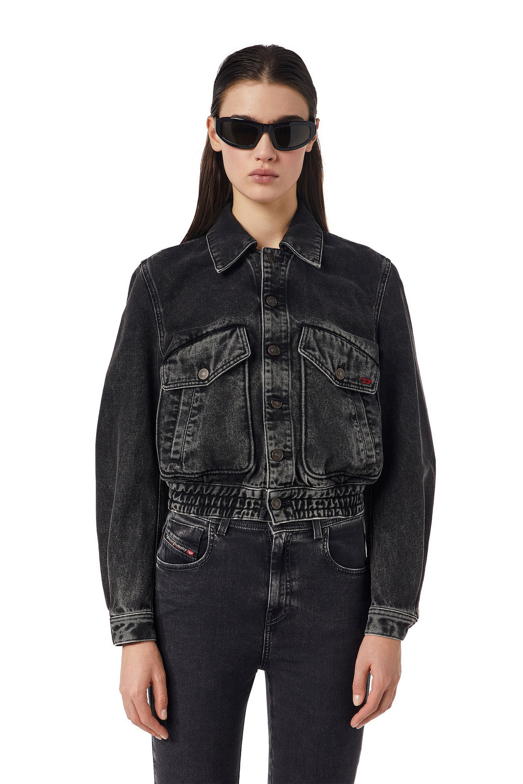 Diesel Jacket - DE-TRACY JACKET black