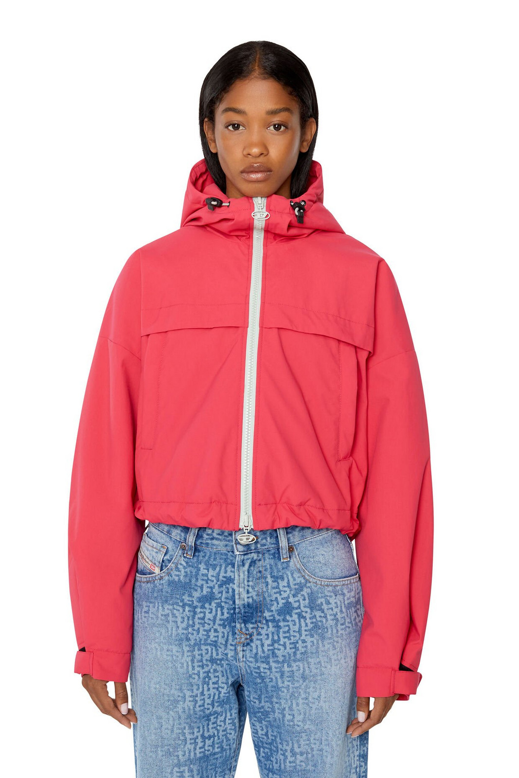 Diesel Jacket - W-HANNA-MON JACKET red