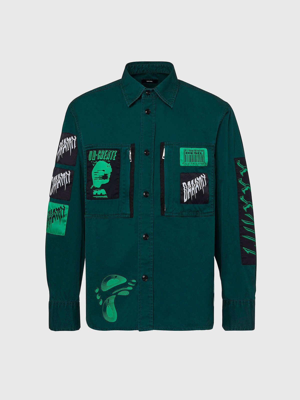 Diesel Shirt - SMARCUS SHIRT green