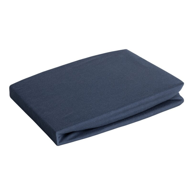 Eurofirany Unisex's Bed Sheet 409415 Navy Blue