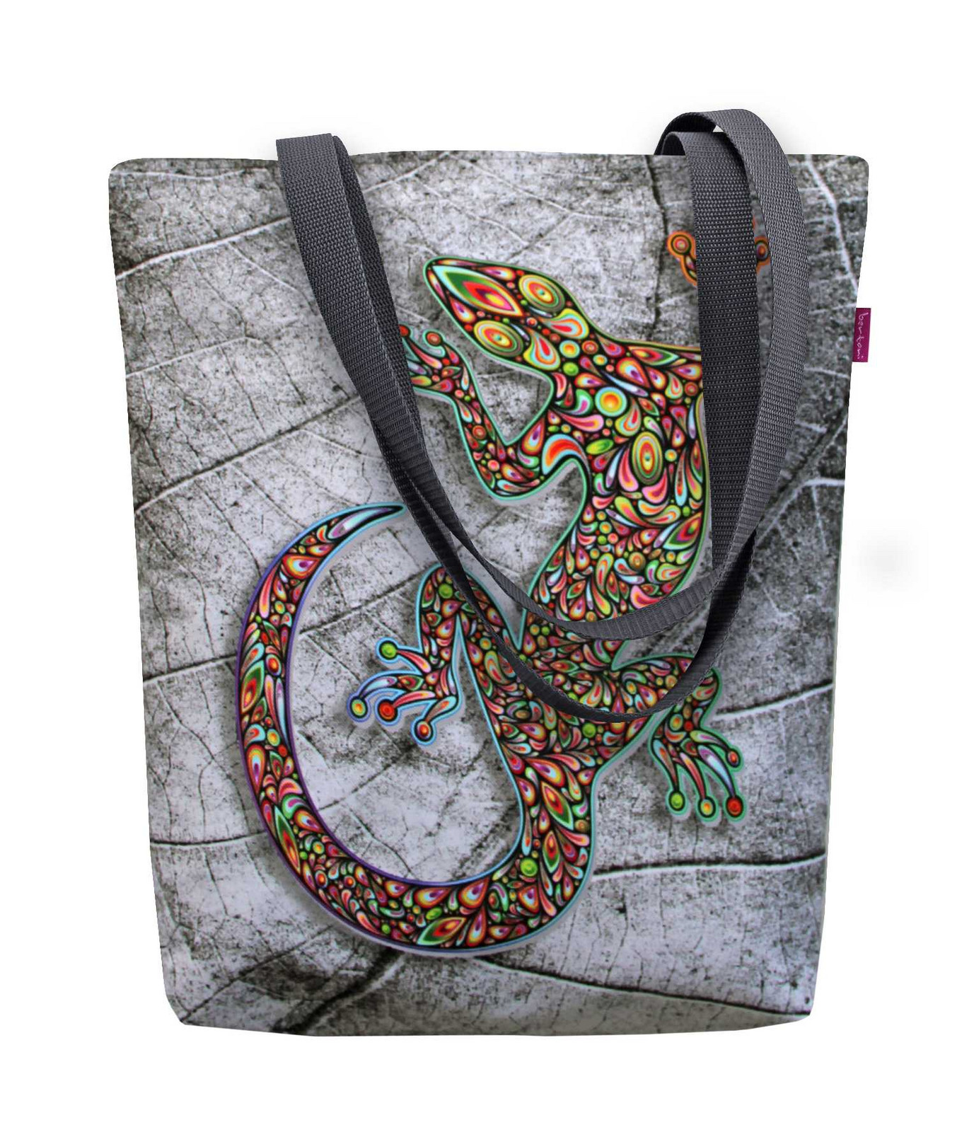 Bertoni Unisex's Canvas Bag Sunny Lizard