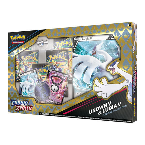 Pokémon Crown Zenith Special Collection - Unown V & Lugia V