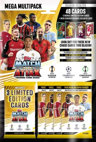 2024-2025 Topps Match Attax Mega Multipack