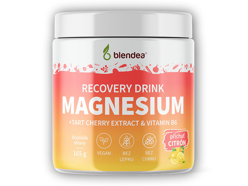 Blendea Blendea Magnesium Recovery Drink 165g Varianta: citron