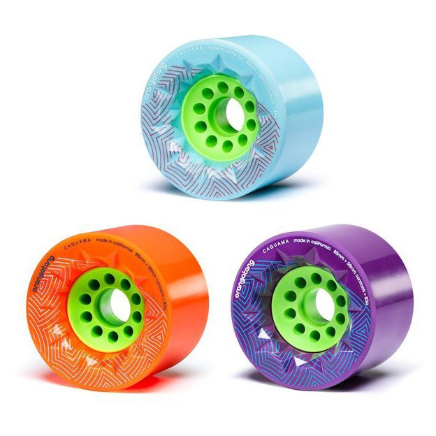 Orangatang - Caguama Wheels 85 mm 77a/80a/83a (sada 4 ks) Tvrdost koleček: 83a - Fialová