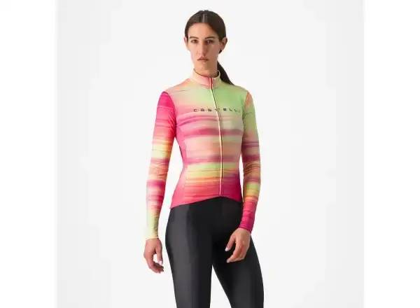 Castelli Phase dámský dres Multicolor Pink vel. S