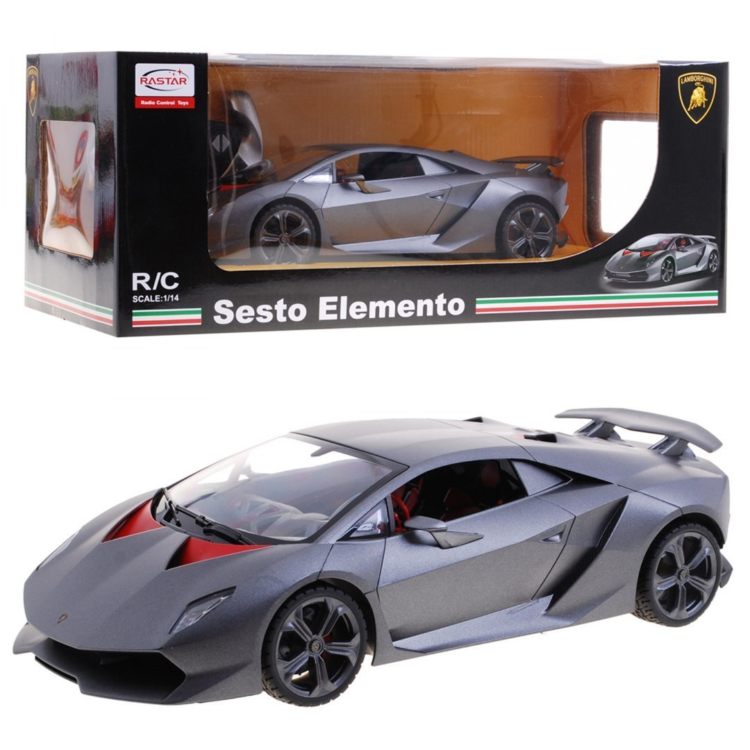 Mamido RASTAR Auto na dálkové ovládání RC Lamborghini Sesto Elemnto Rastar 1:14