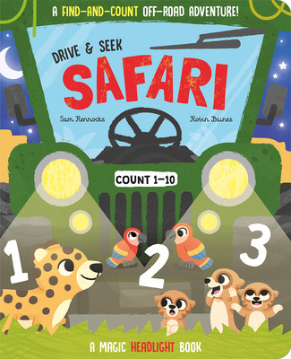 Drive & Seek Safari - A Magic Find & Count Adventure (Copper Jenny)(Pevná vazba)