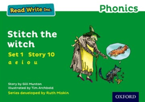 Read Write Inc. Phonics: Stitch the Witch (Green Set 1 Storybook 10) (Munton Gill)(Paperback / softback)