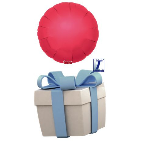 Létající balónek kruh červený 35 cm - TAKARA KOSAN