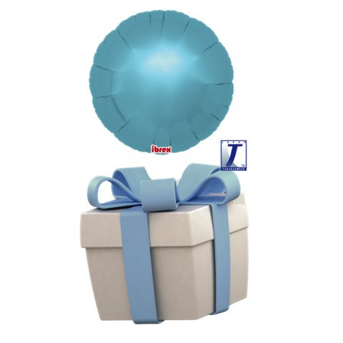 Létající balónek kruh světlemodrý 35 cm - TAKARA KOSAN