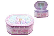 Lamps Hrací skříňka šperkovnice jednorožec