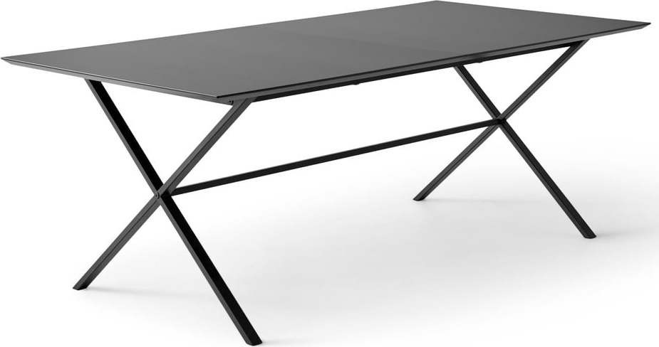 Černý jídelní stůl Meza by Hammel, 210 x 100 cm