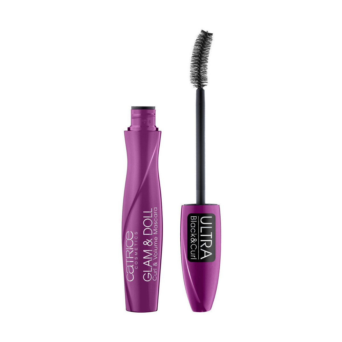 Catrice  Mascara Curl and Volume Glam   Doll  Černá