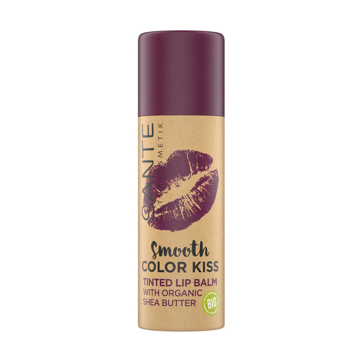 Sante  Smooth Color Kiss Lip Balm  Fialová