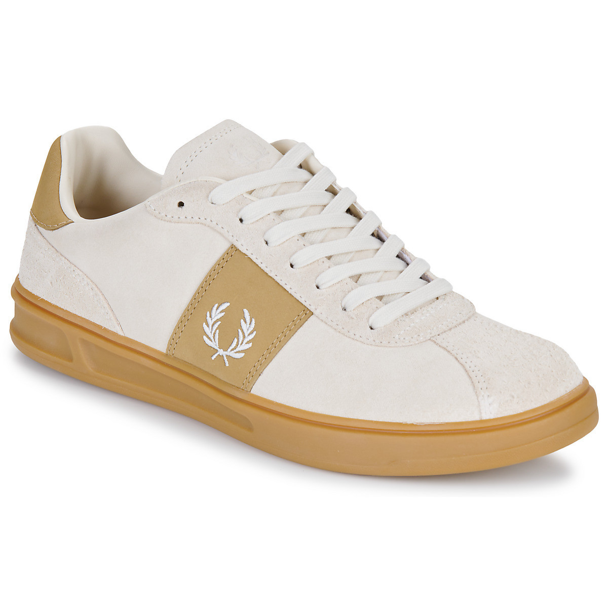 Fred Perry  B4 SUEDE  Béžová