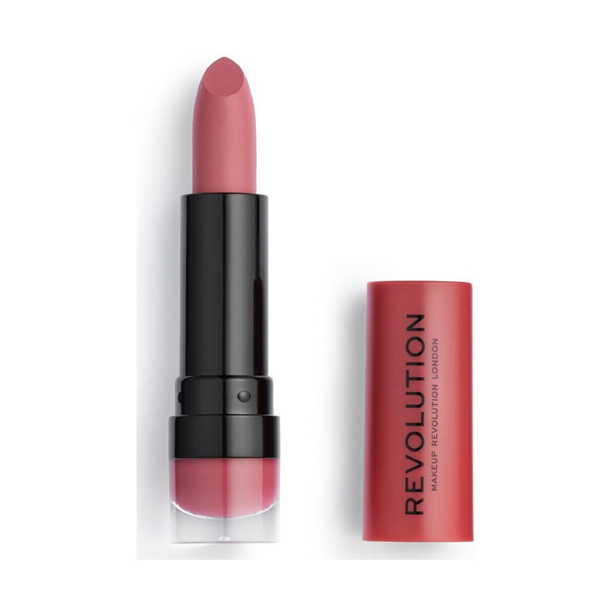 Makeup Revolution  Matte Lipstick  Červená