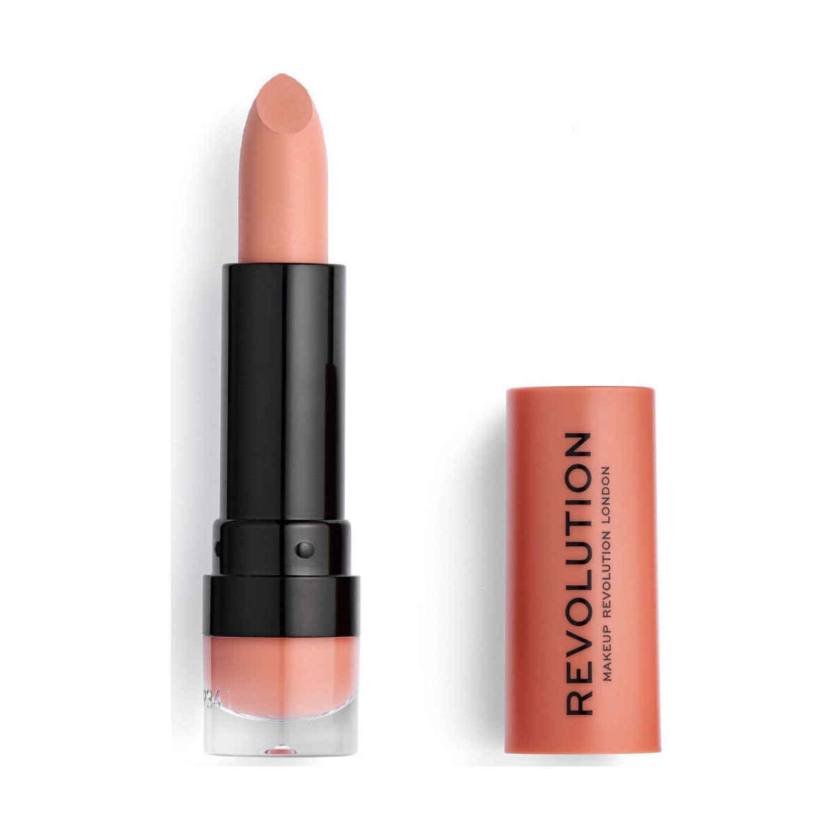 Makeup Revolution  Matte Lipstick  Oranžová