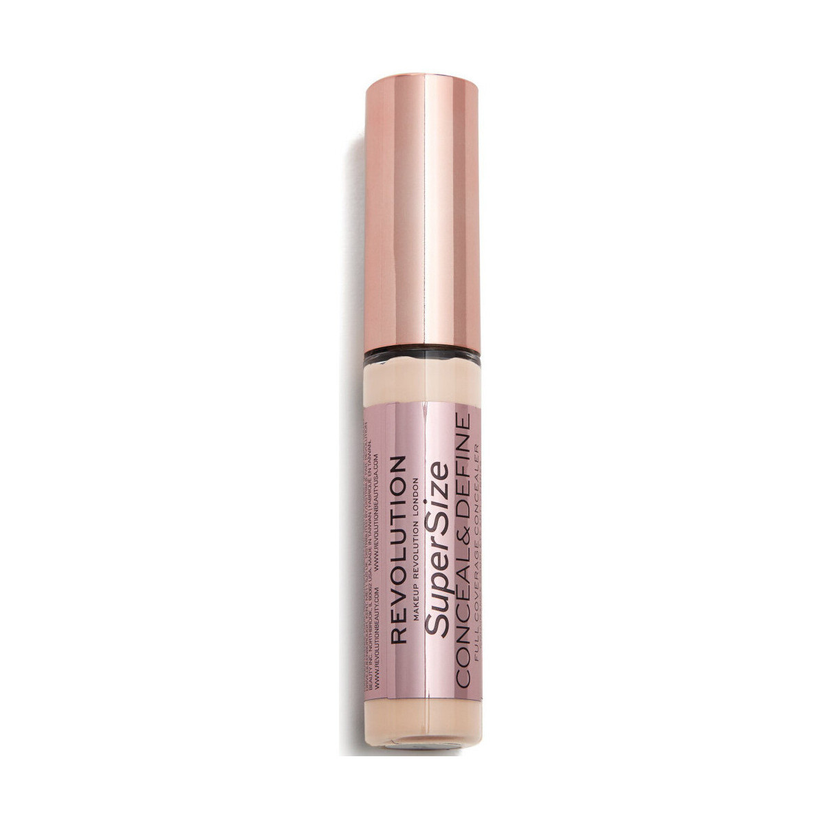 Makeup Revolution  Concealer Conceal   Define Super Size  Béžová