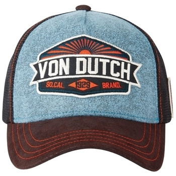 Von Dutch  CASQUETTES   IMITATION CUIR  Modrá