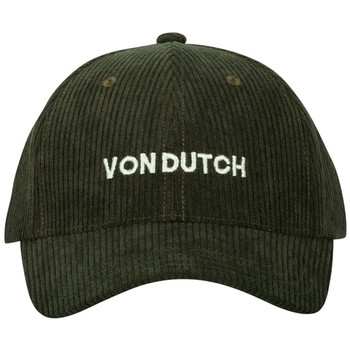 Von Dutch  CASQUETTE BASEBALL  VELOURS COTELE BRODERIE  Zelená