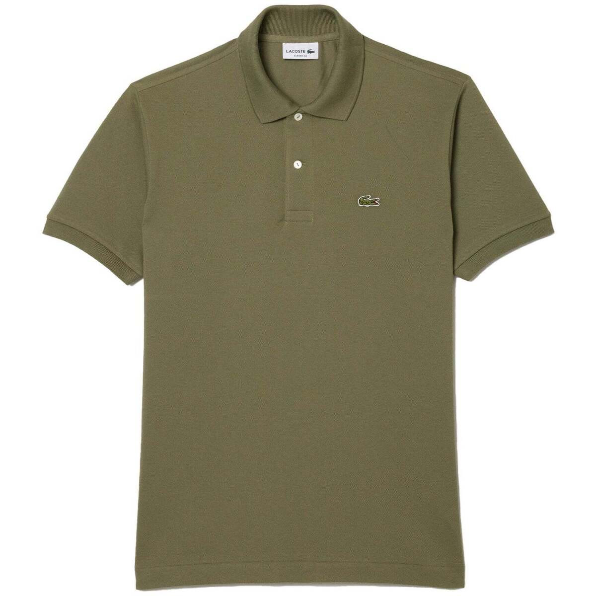 Lacoste  Classic Fit Polo Shirt Khaki Green  Zelená