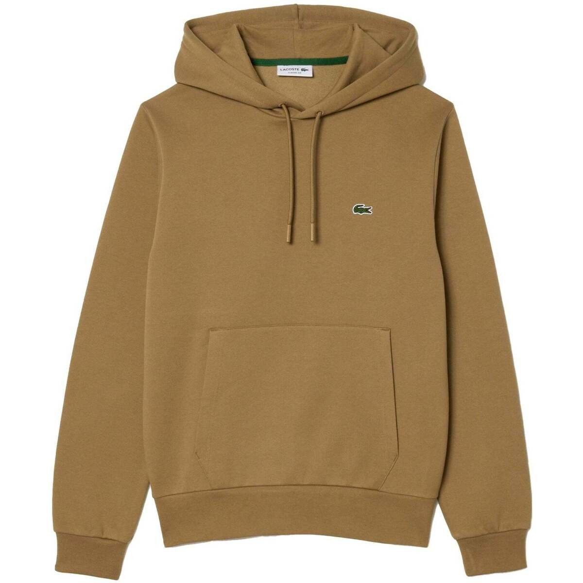 Lacoste  Fleece Hoodie Brown  Hnědá