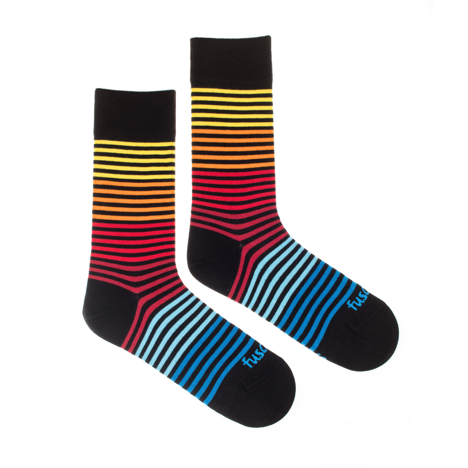 Ponožky Proužek tenký tmavý