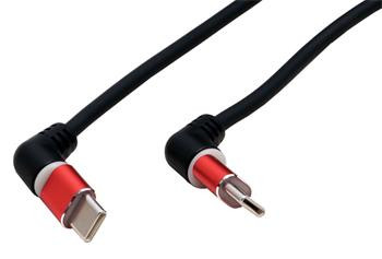 Roline USB 2.0 kabel USB C(M) - USB C(M), lomené otočné konektory, svítící, 60W, 2m