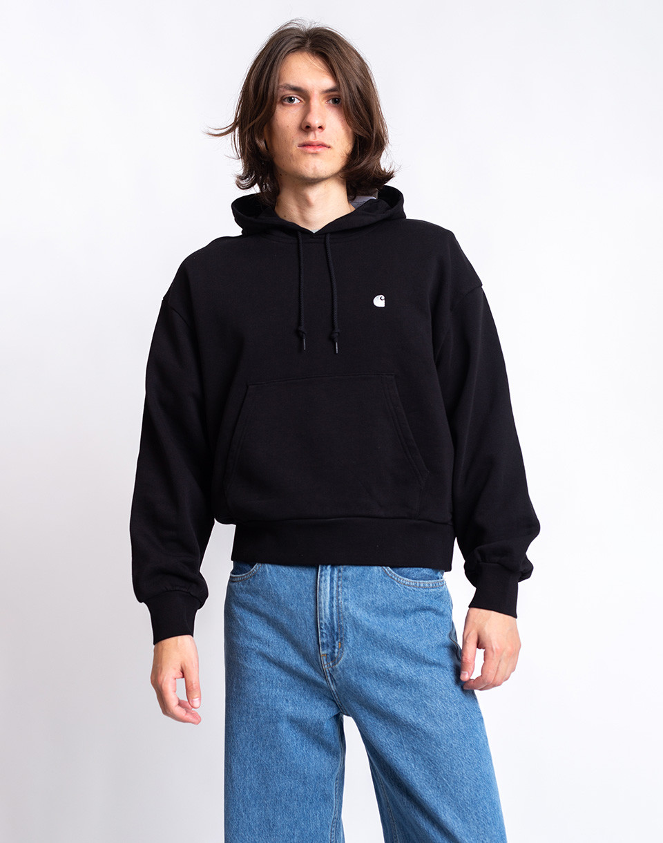 Carhartt WIP W' Hooded Casey Sweatshirt Black / Silver S