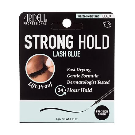 Ardell Strong Hold Lash Glue Black voděodolná lepidlo na řasy 5 g