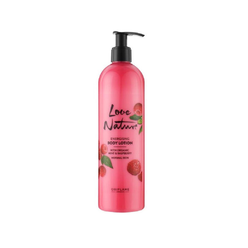 Oriflame Love Nature Organic Mint & Raspberry Body Lotion tělové mléko 500 ml