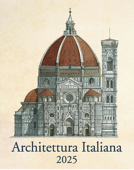 Kalendář 2025 malý Architettura Italiana